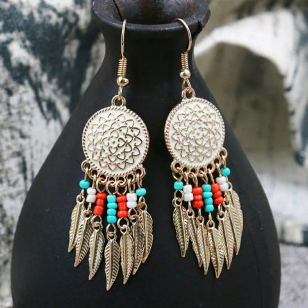 📢 4/$15 Dreamcatcher Dangle Earrings